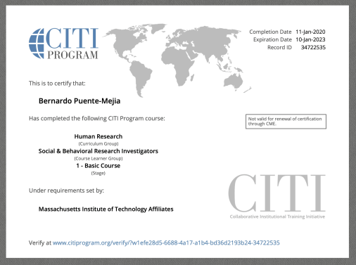 CITI Program
